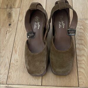 Seychelles Gleaming Suede Pump, 6.5, Brown